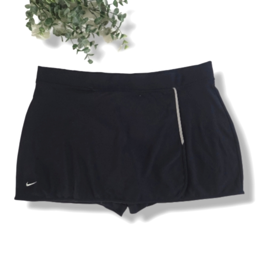 Nike Fit Dry Core Victory Straight Skirt Tennis Golf Pickleball Skort Black XL